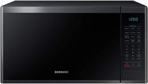 Samsung 1.4 cu. ft. Countertop Microwave with Sensor Cook, Black Stainless Steel