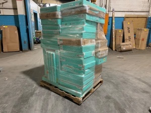 Pallet of (42) Makeup Mirrors and Jewelry Armoires