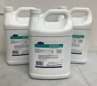 Lot of (3) Crew Non Acid Disinfectant Bathroom Cleaner, E-Commerce Return