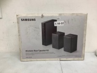 Samsung Wireless Rear Speaker Kit, Untested, E-Commerce Return