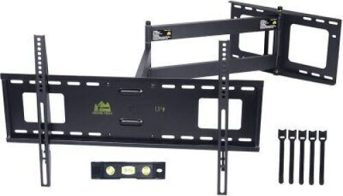 FORGING MOUNT Long Extension TV Mount Full Motion Wall Bracket with 42 inch Long Arm Articulating TV Wall Mount for 37 to 80 Inch Flat/Curve TVs, VESA 600x400mm Compatible, Holds up to 95 lbs
