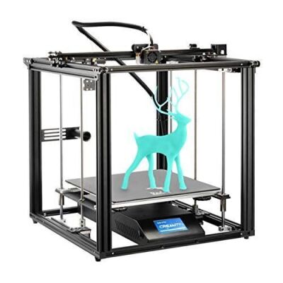 Official Creality Ender 5 Plus 3D Printer with BL Touch Auto-Leveling, Dual Z-Axis Touch Screen and Glass Bed Large Printing Size 350x350x400mm