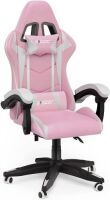 Bigzzia Gaming Swivel Heavy Duty Ergonomic Office Chair&nbsp;with Cushion and Reclining Back Support