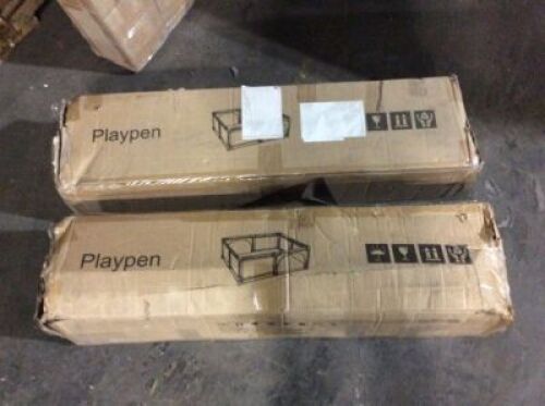 Lot of (2) E-Commerce Return Play Pens