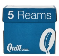 Quill Brand&reg; 8.5" x 11" Multipurpose Copy Paper, E-Comm Return