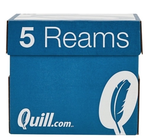 Quill Brand&reg; 8.5" x 11" Multipurpose Copy Paper, E-Comm Return