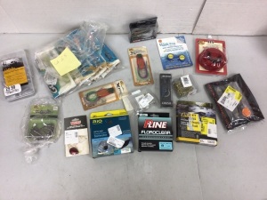 Lot of (20) Assorted Fishing Accessories, E-Comm Return