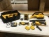 DeWalt 20V Tool Set. Includes: Grinder, Multi-Tool, Radio, Vacuum, (2) Batteries, and a Charger Like New Condition