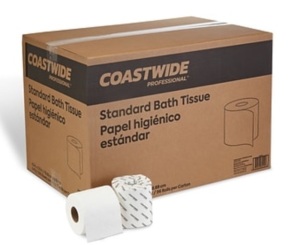 Coastwide Professional™ 2-Ply Standard Toilet Paper, Appears New