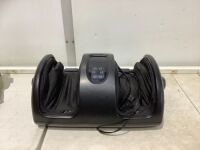 Reflexology Shiatsu Foot Massager w/ High-Intensity Rollers, Remote Control
