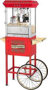 Great Northern Popcorn 10 oz Perfect Popper Popcorn Machine with Cart - No Box