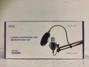 Lrge Diaphragm USB Microphone Set, Appears new