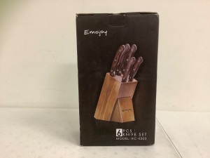 Emojoy Knife Set w/ Block, Appears New