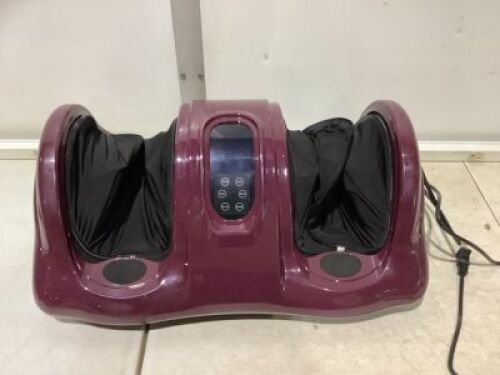 Therapeutic Foot Massager w/ High Intensity Rollers, 3 Modes - No Remote 