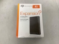 Seagate 2TB Portable Drive, Powers Up, Appears new