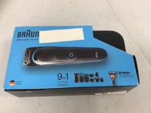 Braun All in One Trimmer, Missing Cord, Powers Up, E-Commerce Return