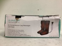 Air Compression Leg Massager with Heat, E-Comm Return