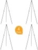 Lot of (2) New 4-Packs of&nbsp;Artecho Artist Easel Display Easel Stands.