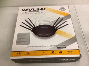 Wavlink Tri Band Touchlink Gigabit Router, E-Comm Return