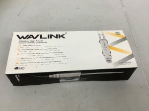 Wavlink Outdoor Wifi Range Extender, Powers Up, E-Commerce Return