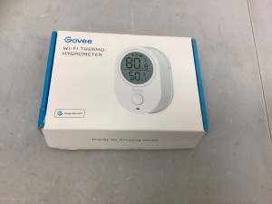 Govee Wifi Thermo-Hygrometer, Powers Up, E-Commerce Return