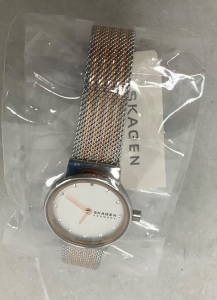 Skagen Women's Stainless Steel Dress Quartz Watch, Untested, Appears New