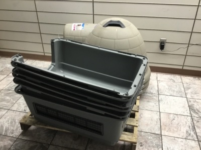 Lot of PetMate Igloo Outdoor Dog/Pet Houses. E-Commerce Condition Unknown. 