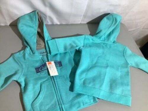 Lot of (2) Infant Hoodies, 3/6 months, Appears New