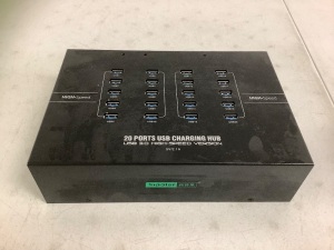 20 Port USB Charging Hub, Untested, E-Commerce Return