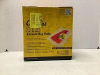 Commercial Grade Cut To Size Vacuum Bag Rolls, Appears New