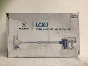 Moosoo Lightweigt Vacuum Cleaner, Works, Appears New