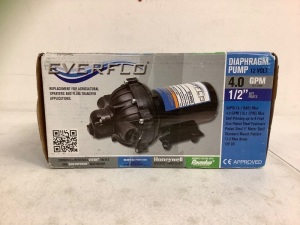 Everflo Diaphragm Pump, E-Commerce Return