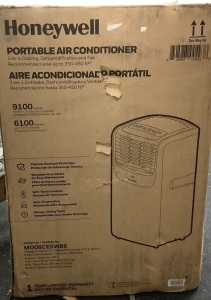 Honeywell Portable Air Conditioner, Powers Up, Appears New