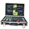 Lot of (5) KDLASS Locking, Battery Organizing Storage Cases w/ Battery Tester. Silver Hard Exterior Case w/ Foam Battery Organization Inserts. (Batteries Not Included.) Appears New.