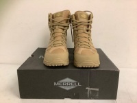 Merrell Mens Boots, 8.5, Appears New
