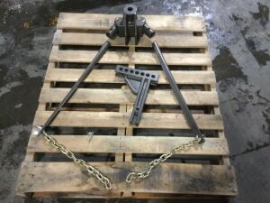Blue Ox BXW1500 SwayPro Weight Distributing Hitch 1500lb Tongue Weight for Standard Coupler - Missing Clamp-on Brackets 