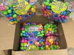 Case of (1152) Pre-filled Easter Eggs.