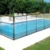 VEVOR Black Mesh Pool Fence for Inground Pools, 4' x 12'&nbsp;