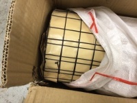 Tooca Black Wire Mesh 3ft x 50ft, E-Comm Return