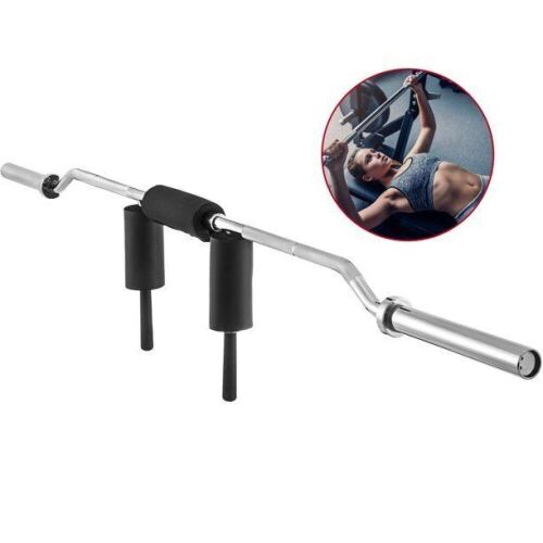VEVOR Olympic Safety Squat Bar Attachment with Shoulder and Arm Pads for Weight Lifting