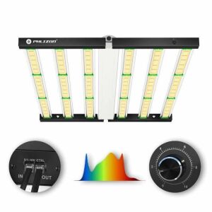 Phlizon Hydroponic Pro Full Spectrum 640W Foldable LED Grow Light Bar