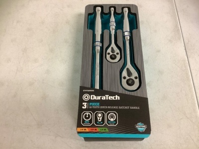 Duratech 90 Tooth Quick Release Ratchet Handle, Appears New