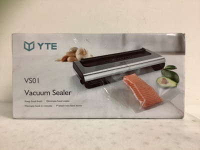 Vacuum Sealer, Powers Up, Appears New