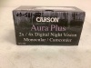 Carson Aura Plus Digital Night Vision Monocular/ Camcorder, Untested, E-Commerce Return