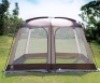 EVER ADVANCED Outdoor Screened Canopy/Tent, Zippered Enclosure, 8-10 Person, 12' x10'. Appears New