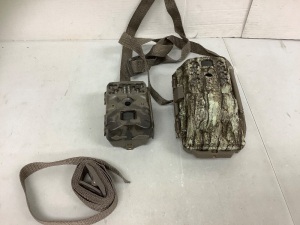 Lot of (2) Trail Cameras, Untested, E-Commerce Return