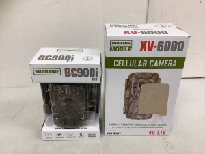 Lot of (2) Assorted Moultrie Trail Cams, E-Comm Return