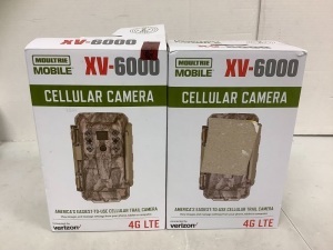 Lot of (2) Assorted Moultrie Trail Cams, E-Comm Return