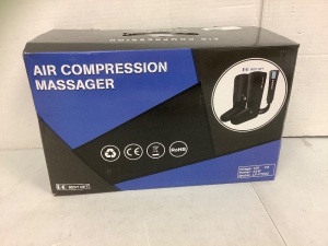 Air Compression Leg Massager, Powers Up, E-Commerce Return