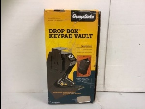 SnapSafe Drop Box Keypad Vault, E-Commerce Return